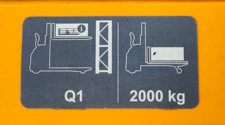 Jungheinrich EJC 214z 2.5m/ 551mh/ initial &mdash; вживана складська техніка | Booster Lift