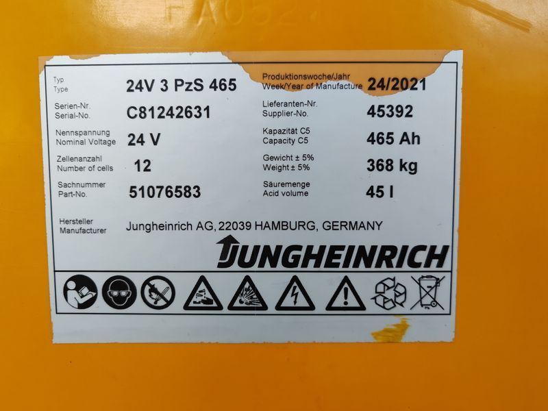 Jungheinrich ERE 225 2021y/ 2816mh &mdash; вживана складська техніка | Booster Lift