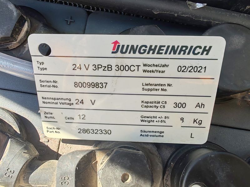 Jungheinrich EJC 216 5.25m / batt 2021 &mdash; вживана складська техніка | Booster Lift