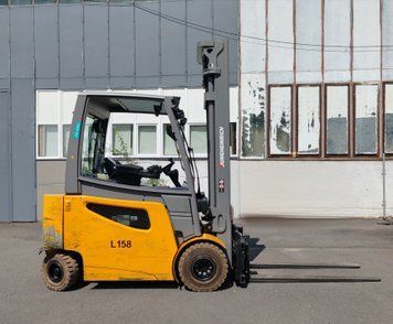 Jungheinrich EFG 425ks 6.5m/ batt2021/ 4v &mdash; б/у складская техника | Booster Lift