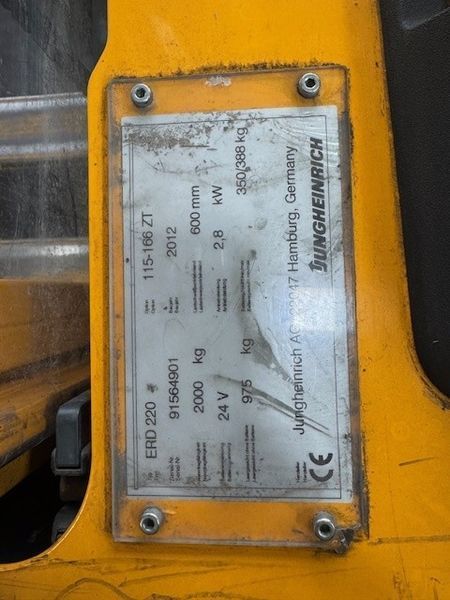 Jungheinrich ERD 220 &mdash; вживана складська техніка | Booster Lift