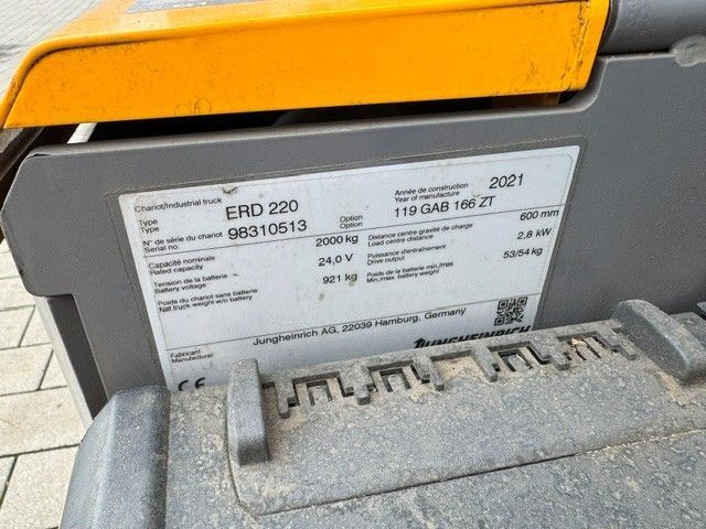 Jungheinrich ERD 220 Lithium &mdash; б/у складская техника | Booster Lift