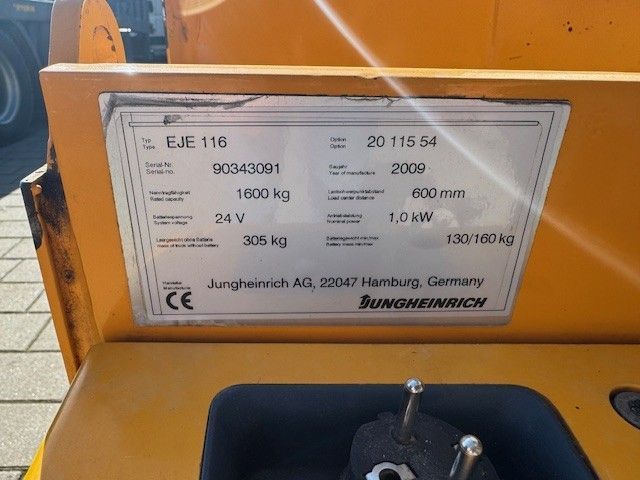 Jungheinrich EJE 116 &mdash; б/у складская техника | Booster Lift