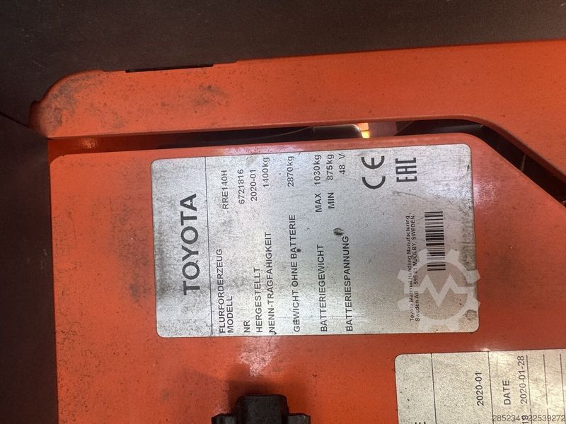 Toyota Toyota RRE140H (Positioner) &mdash; вживана складська техніка | Booster Lift